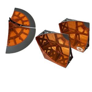 Tony Hawk Circuit Boards Hexbug Ramp Lot – 4 Orange Modular Pieces